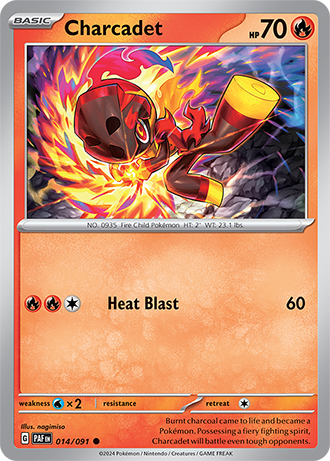 014/091 Charcadet - Paldean Fates - Pokémon card (English)