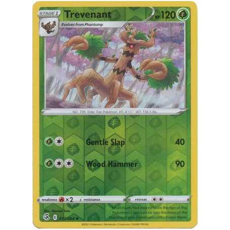 017/264 Trevenant (Reverse Holo) (Fusion Strike) Pokemon card (English – Cham Gaming