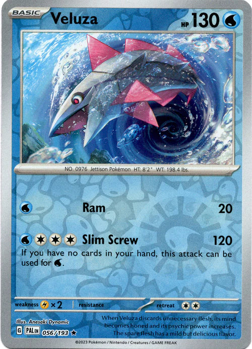 056/193 Veluza Reverse holo - Paldea Evolved - Pokémon card (English)