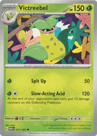 071/165 Victreebel - Pokémon 151 - Pokémon card (English)
