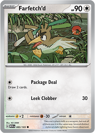 083/165 Farfetch'd - Pokémon 151 - Pokémon card (English)