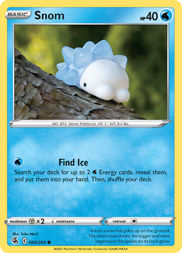 084/264 Snom / Basic / Common (Fusion Strike) English card