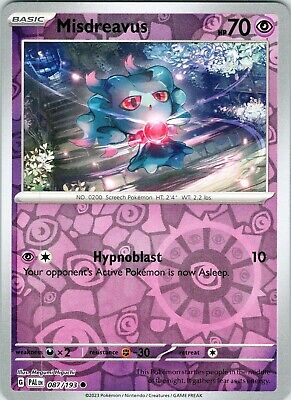 087/193 Misdreavus (Reverse holo) - Paldea Evolved - Pokémon card (English)