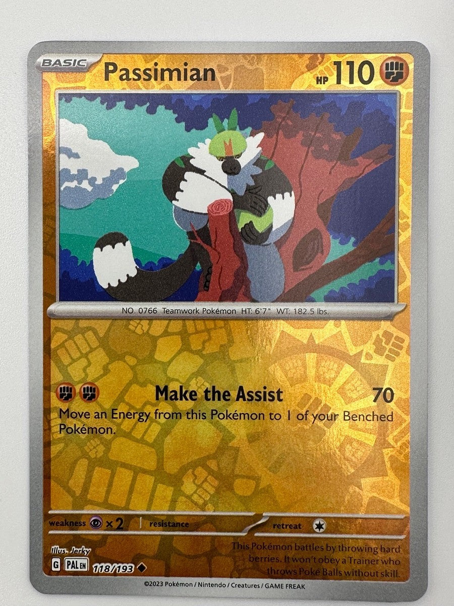 118/193 Passimian (Reverse holo) - Paldea Evolved - Pokémon card (English)