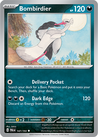 147/193 Bombirdier - Paldea Evolved - Pokémon card (English)