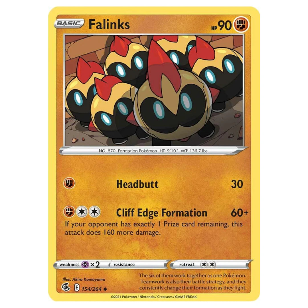 154/264 Falinks / Basic / Uncommon (Fusion Strike) English card