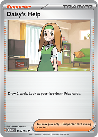 158/165 Daisy's Help - Pokémon 151 - Pokémon cards (English)