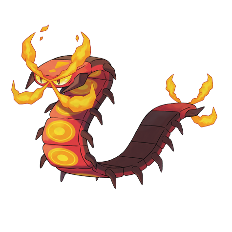 048/264 Centiskorch (Rare) (Fusion strike) Pokemon card (English)