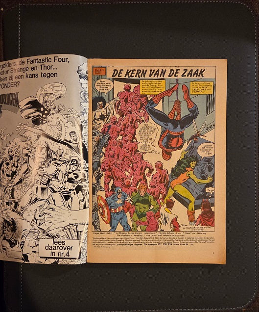Marvel Juniorpress Presenteert: De Vergelders Nr. 14 (Special) | Dutch Avengers Comic | Vintage Edition | Excellent Condition
