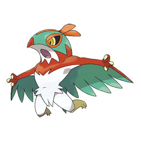 127/172 Hawlucha / Basic / Common (Brilliant Stars) English card