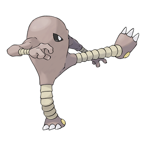 106/165 Hitmonlee - Pokémon 151 - Pokémon card (English)