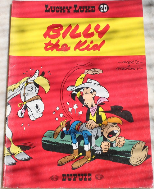 Lucky Luke 20 - Billy The Kid (Soft cover) (Dutch/Nederlands) 2de hands/used product