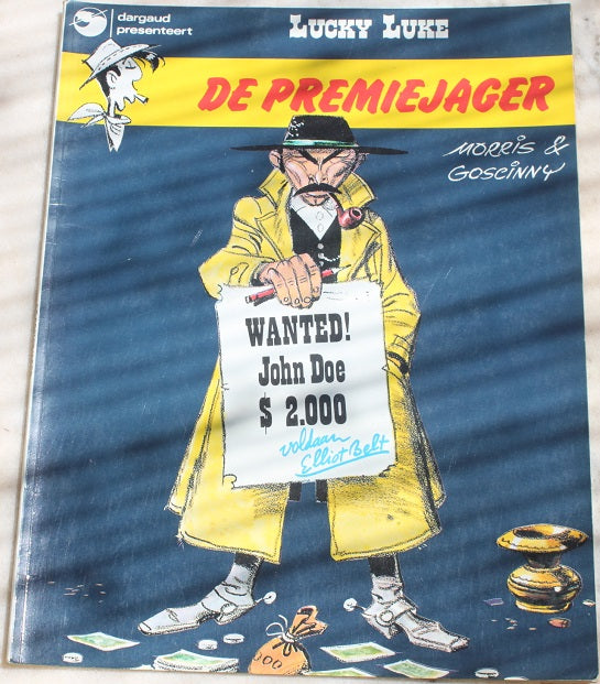 Lucky Luke 40 - De premiejager (Soft cover) (Dutch/Nederlands) 2de hands/used product