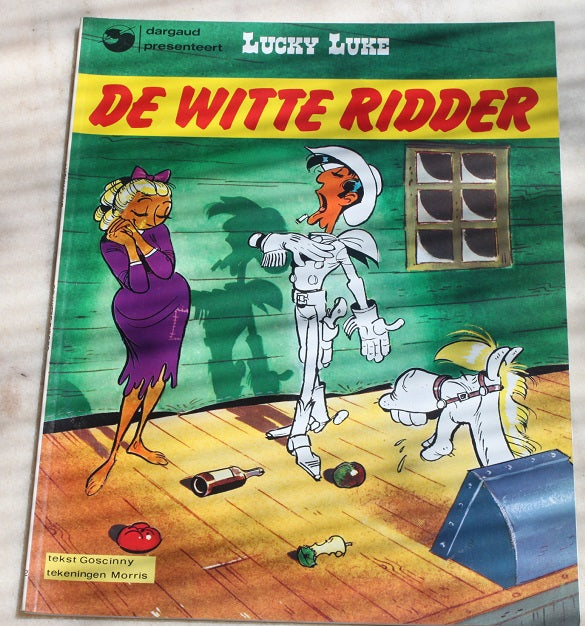 Lucky Luke 42 - De Witte Ridder (Soft cover) (Dutch / Nederlands) 2de Hands/Used product