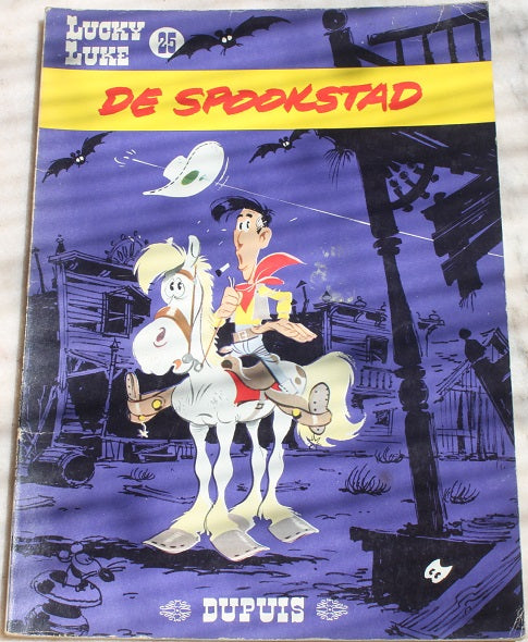 Lucky Luke 25 - De Spookstad (Soft cover) (Dutch/Nederlands) 2de hands/used product