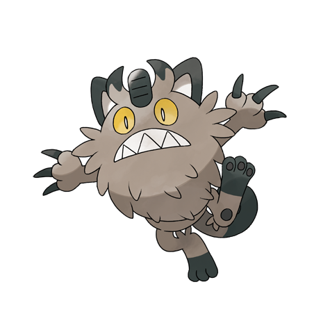 180/264 Galarian Meowth / Basic / Common (Fusion Strike) English card