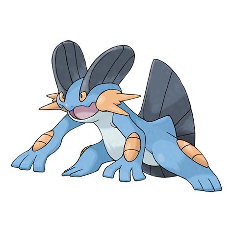 064/264 Swampert (Holo) (Fusion Strike) Pokemon card (English)