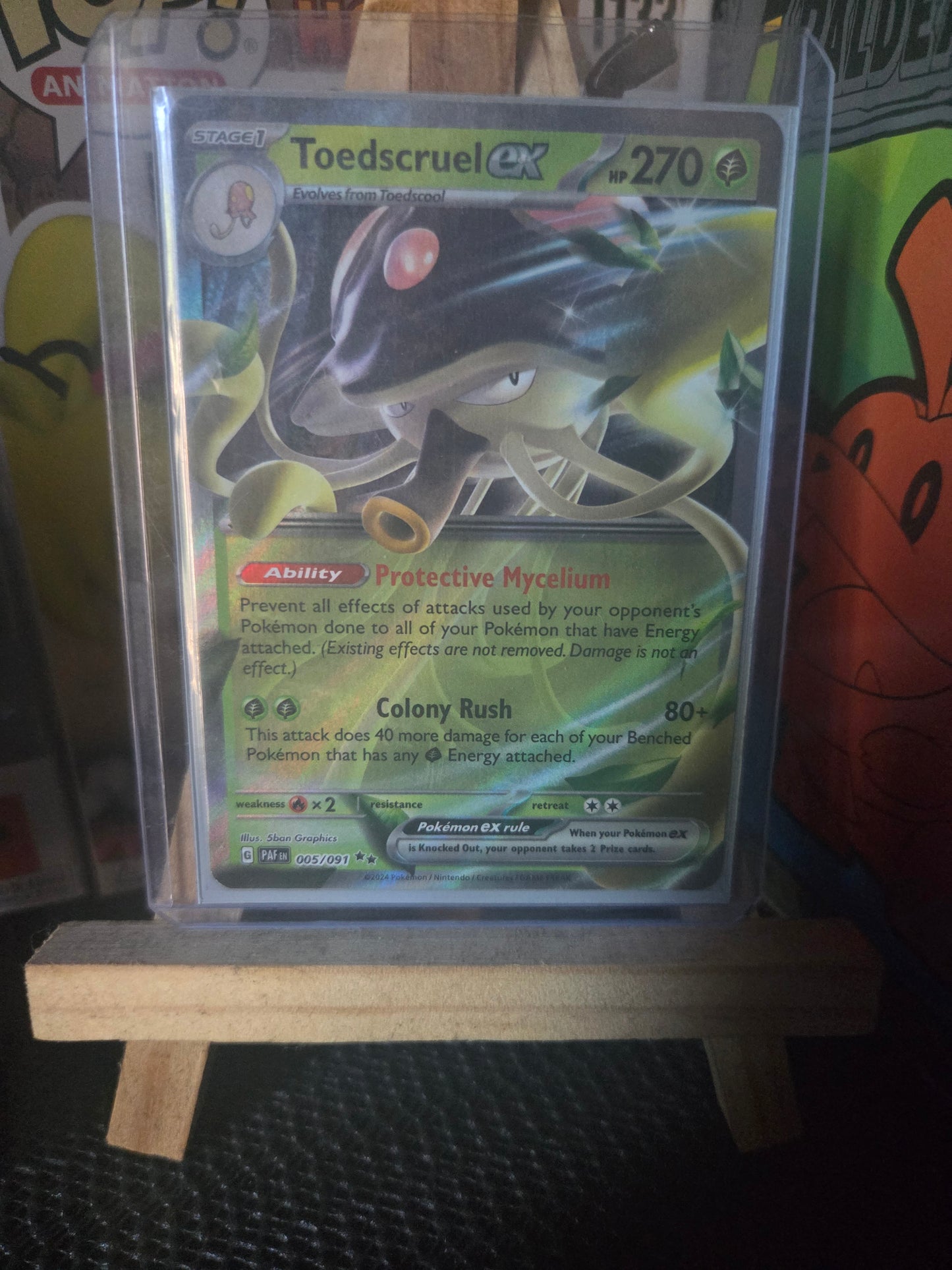 005/091 Toedscruel EX - Paldean Fates - Pokémon card (English) Collectors item