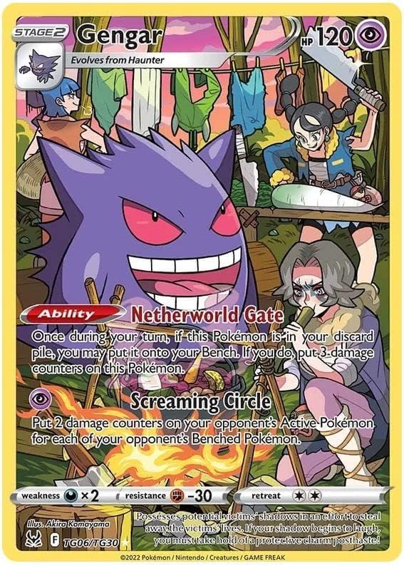 TG06/TG30 Gengar - Lost Origin / Trainer Gallery - Pokmon card (Engli Cham Gaming TG06/TG30 Gengar - Lost Origin / Trainer Gallery - Pokmon card (Engli Cham Gaming