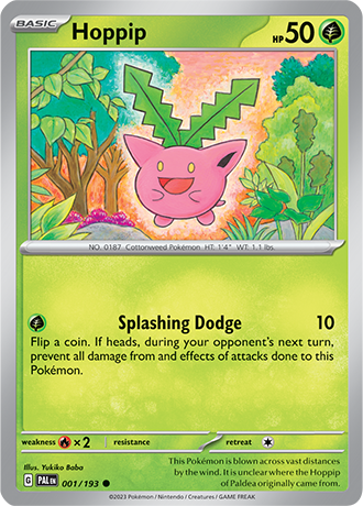 001/193 Hoppip - Paldea Evolved - Pokémon card (English)