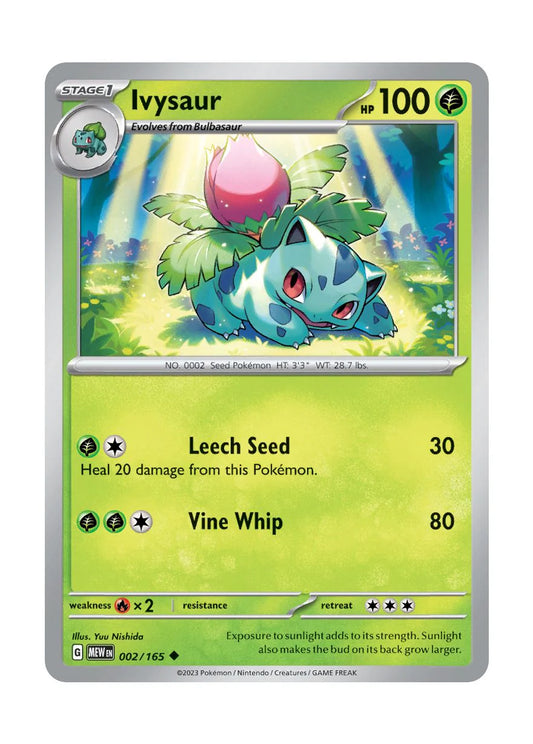 002/165 Ivysaur - Pokémon 151 - Pokémon card (English)