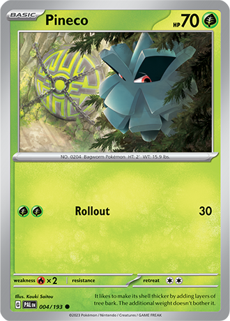 004/193 Pineco - Paldea Evolved - Pokémon card (English)