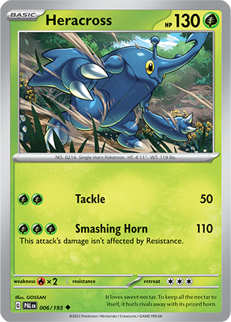 006/193 Heracross - Paldea Evolved - Pokémon card (English)
