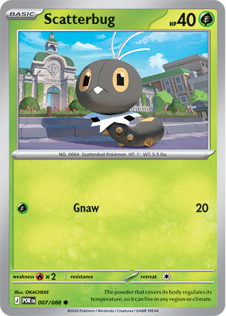 007/088 Scatterbug (Perfect Order) Pokémon card (English)