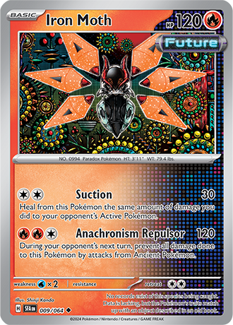 009/064 Iron Moth - Shrouded Fable - Pokemon card (English)