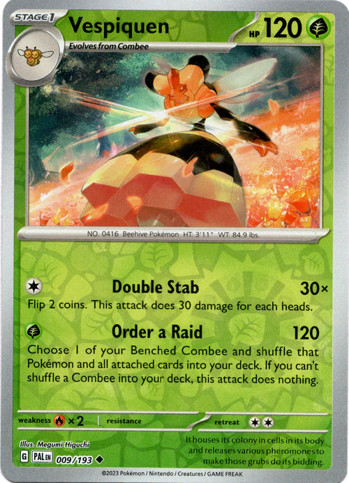 009/193 Vespiquen (Reverse holo) - Paldea Evolved - Pokémon card (English)