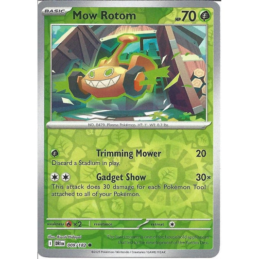 009/182 Mow Rotom (Reverse Holo) - Destined Rivals - Pokémon card (English)