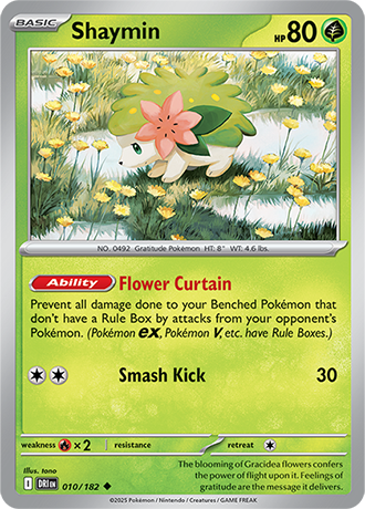 010/182 Shaymin - Destined Rivals - Pokémon card (English)