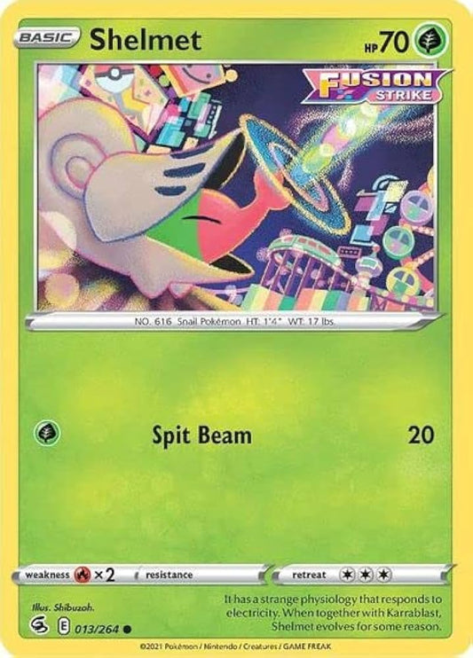 013/264 Shelmet / Basic / Common (Fusion Strike) English card