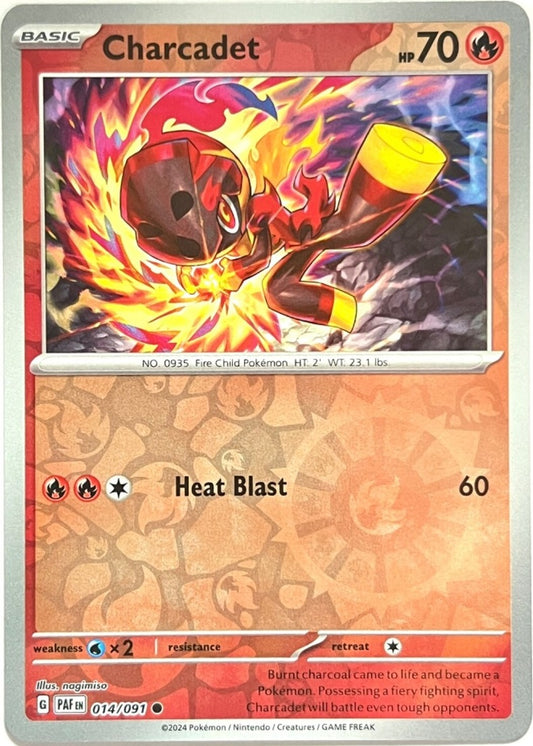 014/091 Charcadet (Reverse Holo) - Paldean Fates - Pokémon card (English)