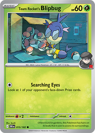 015/182 Team Rocket's Blipbug - Destined Rivals - Pokémon card (English)