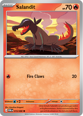 015/088 Salandit (Perfect Order) Pokémon card (English)