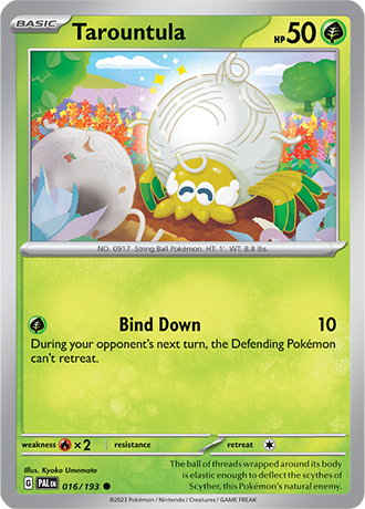016/193 Tarountula - Paldea Evolved - Pokémon card (English)