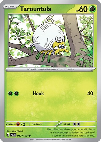 017/193 Tarountula - Paldea Evolved - Pokémon card (English)