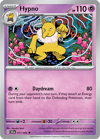 017/064 Hypno (Shrouded Fable) Pokemon card (English)