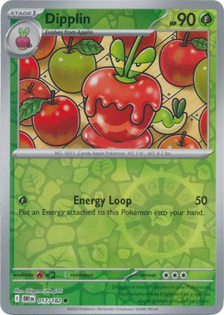 017/182 Dipplin (Reverse holo) - Destined Rivals - Pokémon card (English)