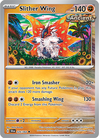 026/064 Slither Wing (Shrouded Fable) Pokemon card (English)