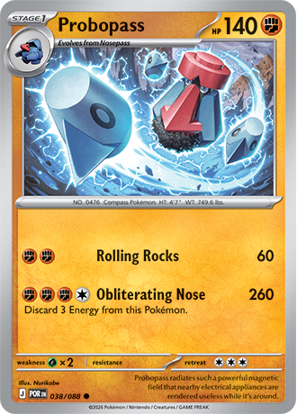038/088 Probopass (Perfect Order) Pokémon card (English)
