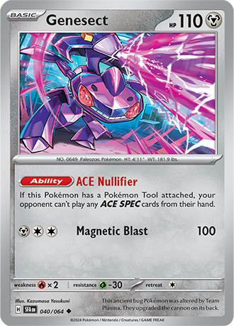 040/064 Genesect (Shrouded Fable) Pokemon card (English)