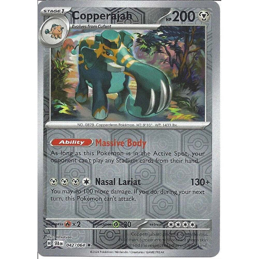 042/064 Copperajah (Reverse Holo) (Shrouded Fable) Pokemon card (English)