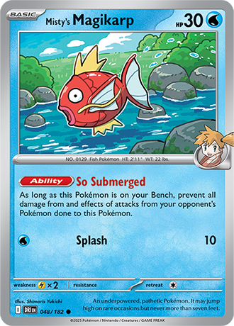 048/182 Misty's Magikarp - Destined Rivals - Pokémon card (English)