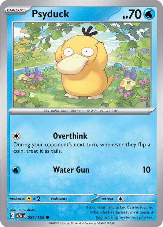 054/165 Psyduck - Pokémon 151 - Pokémon card (English)