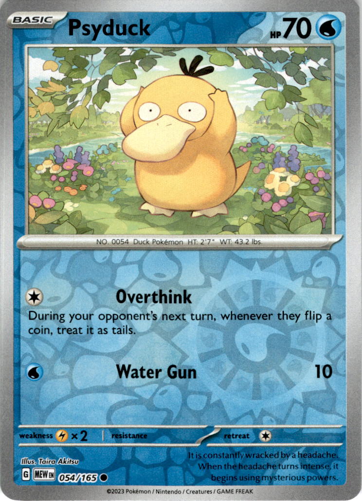054/165 Psyduck (Reverse Holo) - Pokémon 151 - Pokémon card (English)