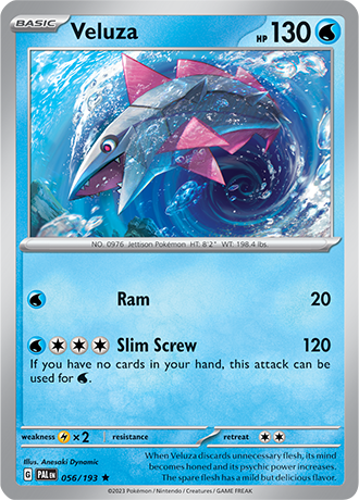 056/193 Veluza holo - Paldea Evolved - Pokémon card (English)