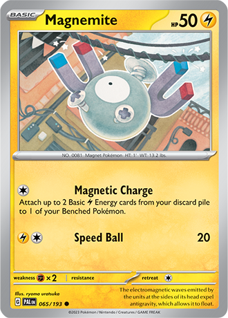 065/193 Magnemite - Paldea Evolved - Pokémon card (English)