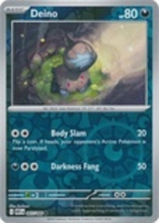 065/086 Deino (Reverse Holo) (White Flare) Pokemon card (English)